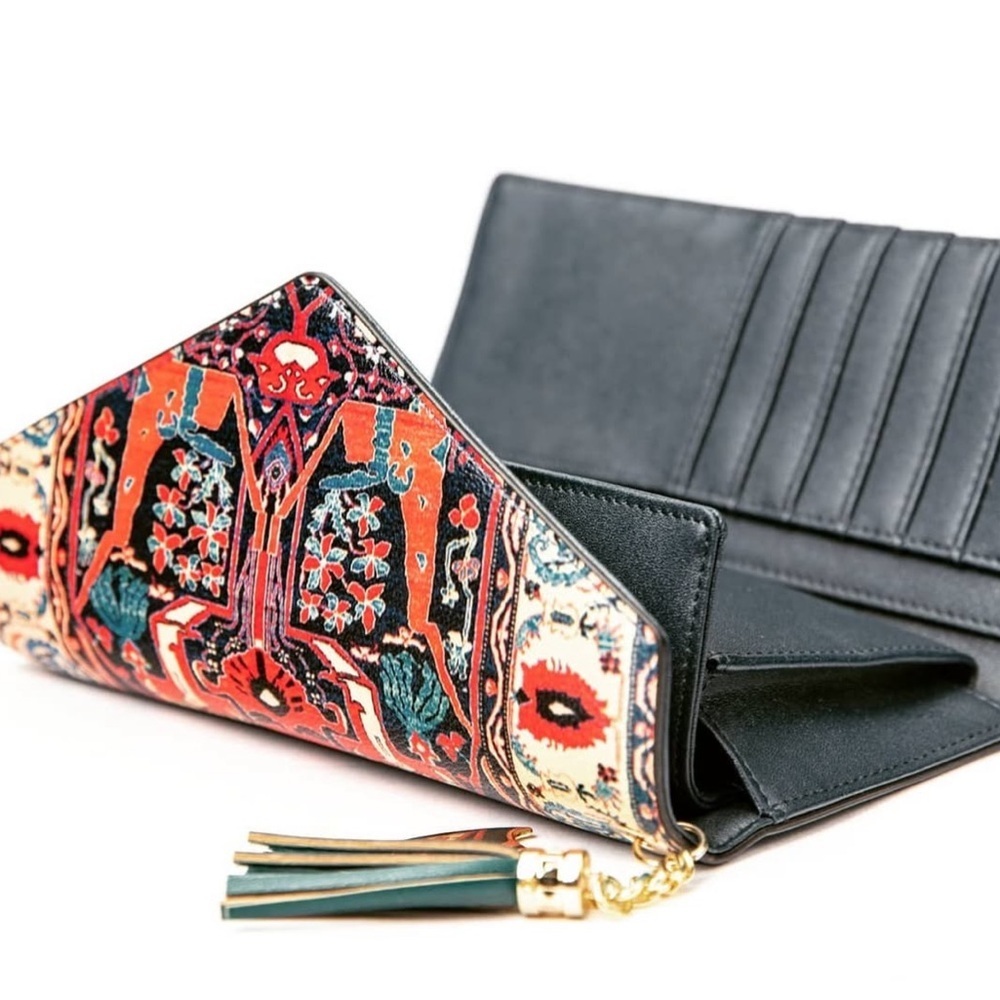 I Love Baku Clutch Wallet New Without Tags - Picture 4 of 8